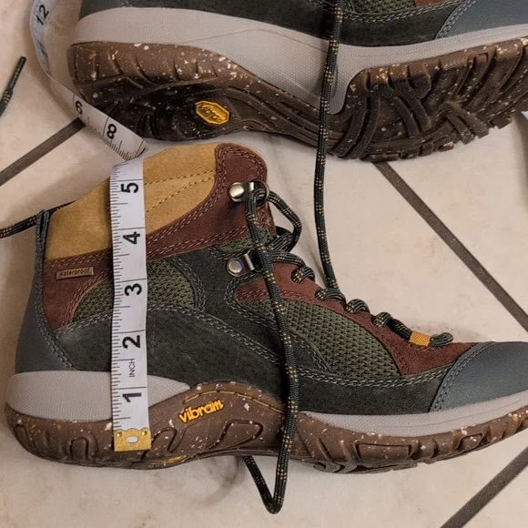 SOLD NEW Dansko Pine Posy Leather Hiking Boot Vibram Sole Size US 8.5 EU 39 - Picture 5 of 12